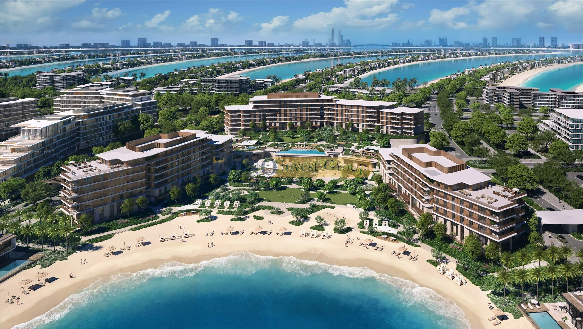 Private Beach | Palm Central Private Residences