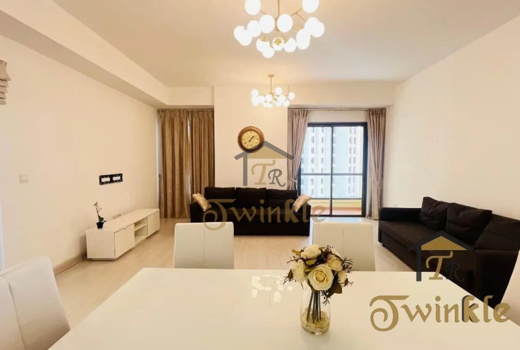 Spacious Furnished 1BR | Rimal 1, JBR | 2 Balconies | Low Floor