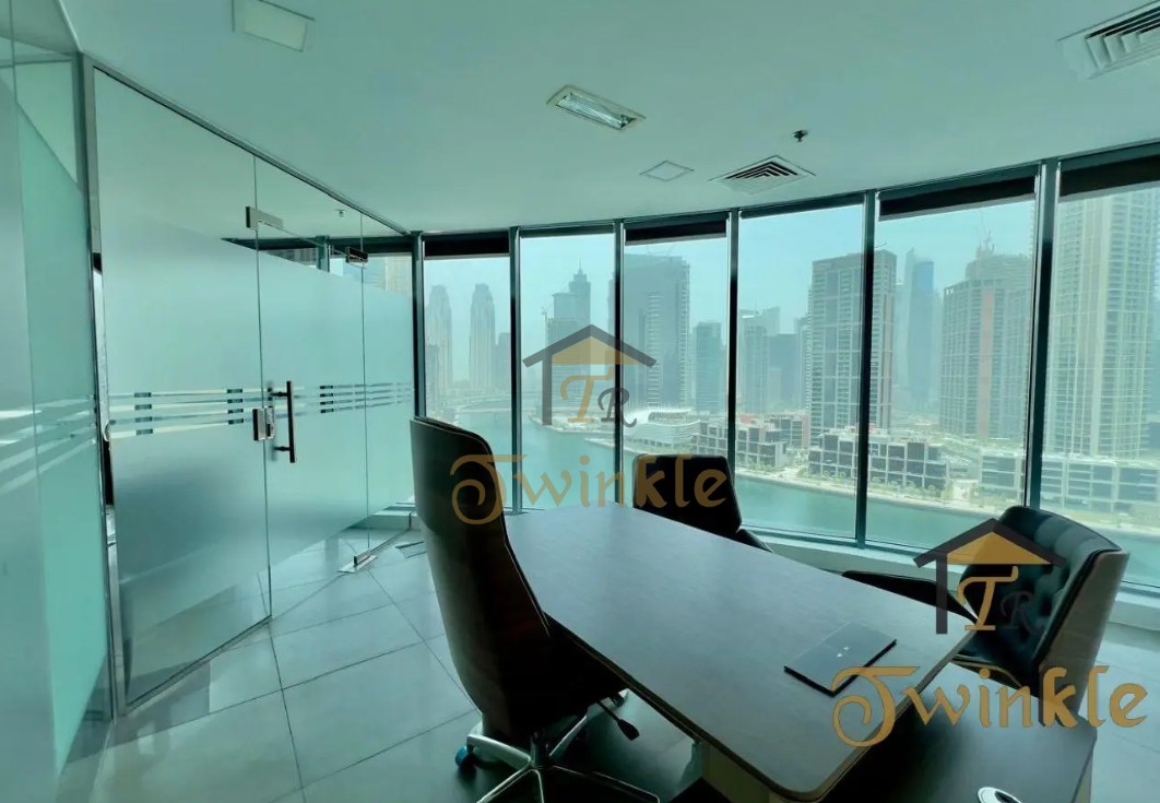 Burj Khalifa View | Fully Furnished Office | DAMAC Business Tower, Business Bay