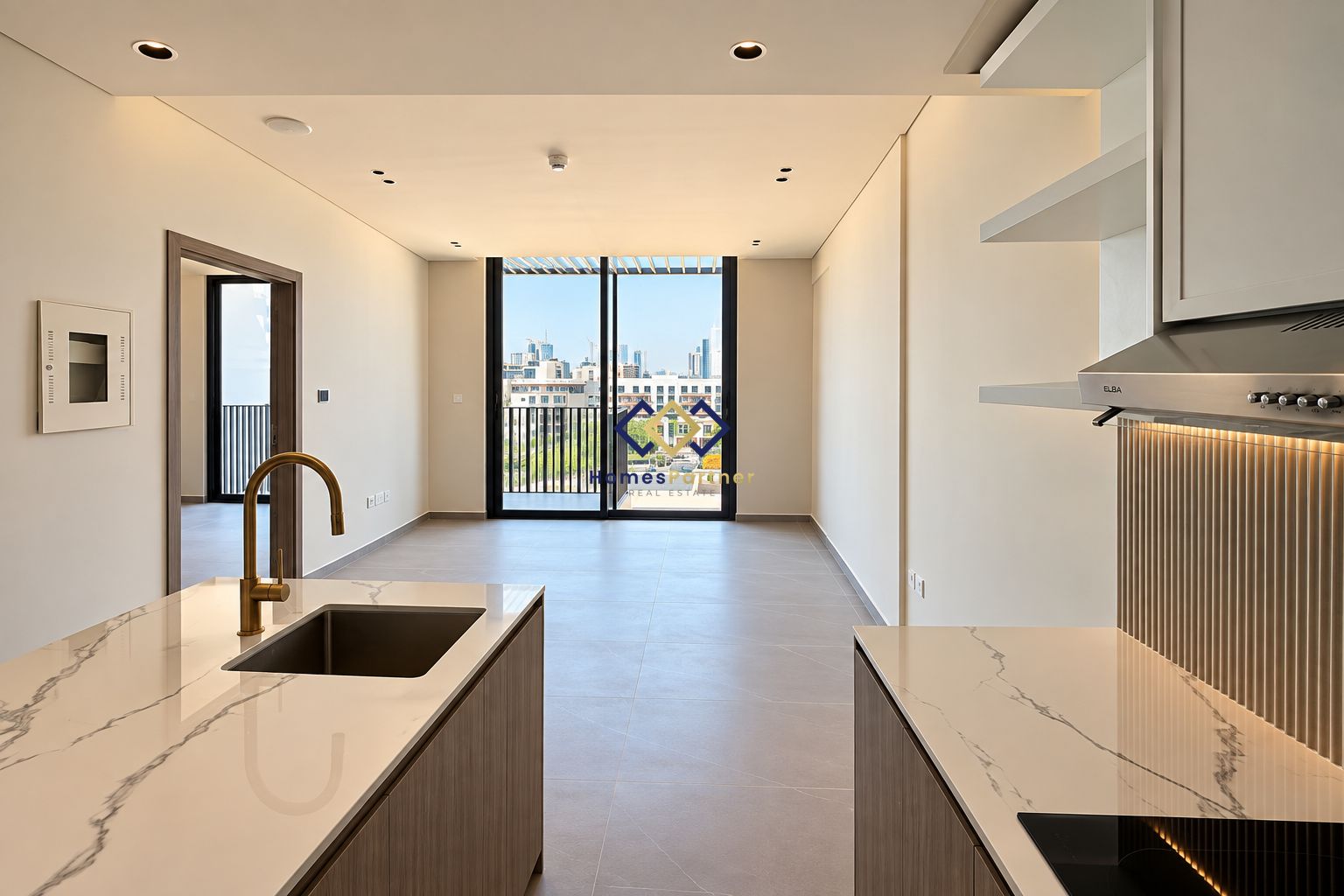 Spacious 1BR | Luxury | Swimming Pool | Semi Furnished | Balcony
