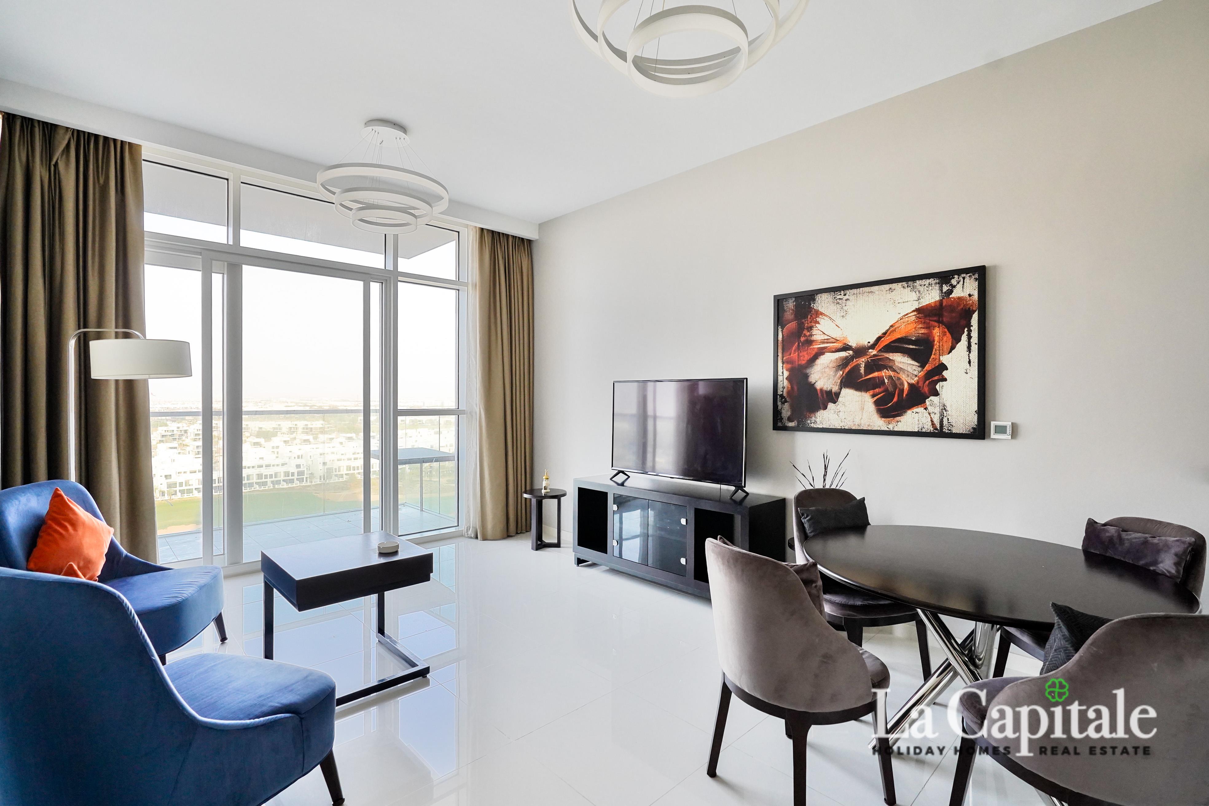 READY TO MOVE | GOLF AND POOL VIEW | FURNISHED